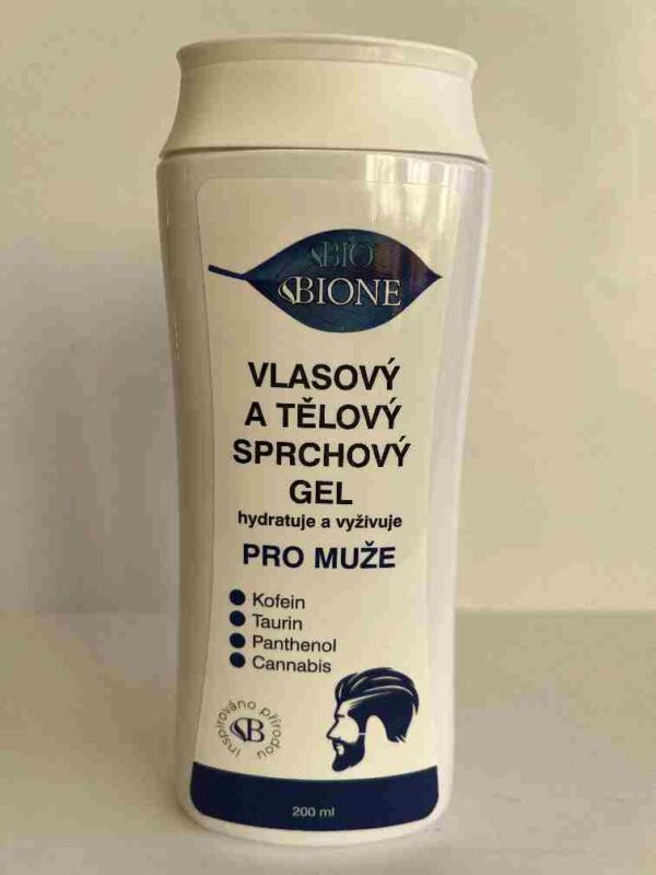 Bione pánský vlasový a tělový sprchový gel, 200 ml