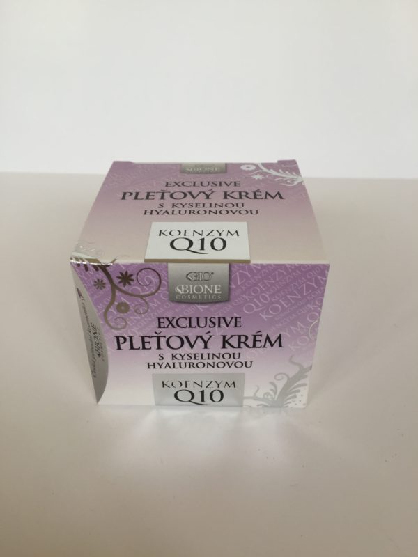 Bione denní krém BIO EXCLUSIVE + Q10 s kyselinou hyaluronovou, 51 ml
