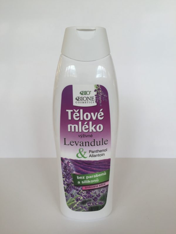 Bione tělové mléko LEVANDULE, 500 ml