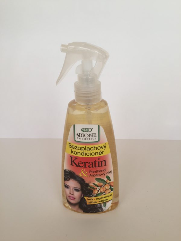Bione Keratin+Argan bezoplachový kondicionér, 260 ml