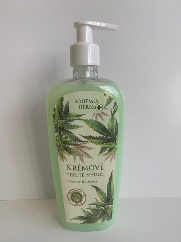 Bohemia Herbs Cannabis tekuté mýdlo, 300 ml