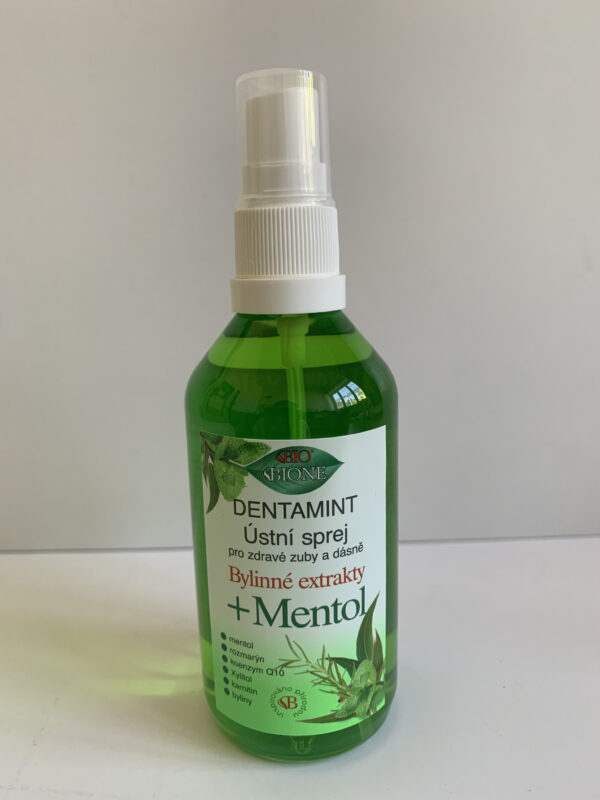 Bione Dentamint ústní sprej MENTOL, 115 ml