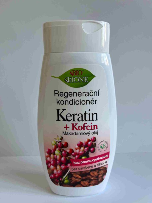 Bione Keratin+Kofein regenerační kondicionér, 250 ml