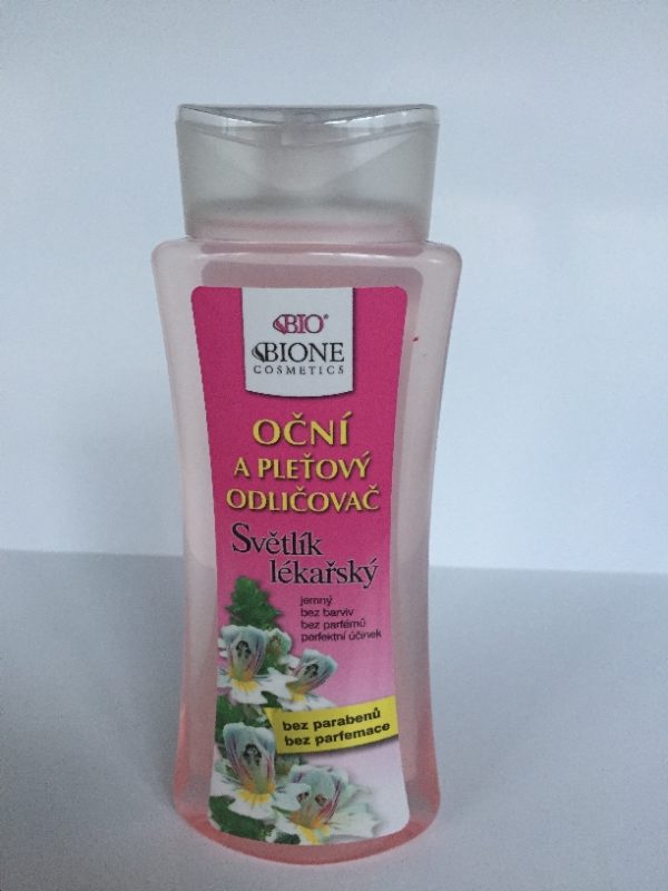 Bione oční a pleťový odličovač SVĚTLÍK LÉKAŘSKÝ, 255 ml