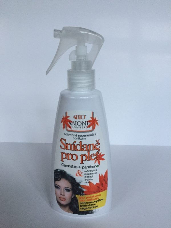 Bione Cannabis+ panthenol Snídaně pro pleť, 260 ml