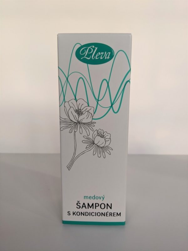 Pleva medový šampon s kondicionérem, 150g