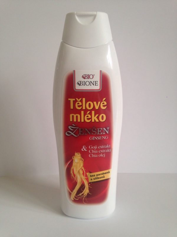 Bione ŽENŠEN tělové mléko, 500ml