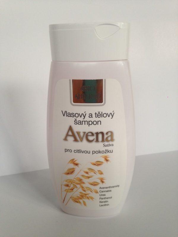 Bione Avena Sativa vlasový a tělový šampon pro citlivou pokožku, 260 ml