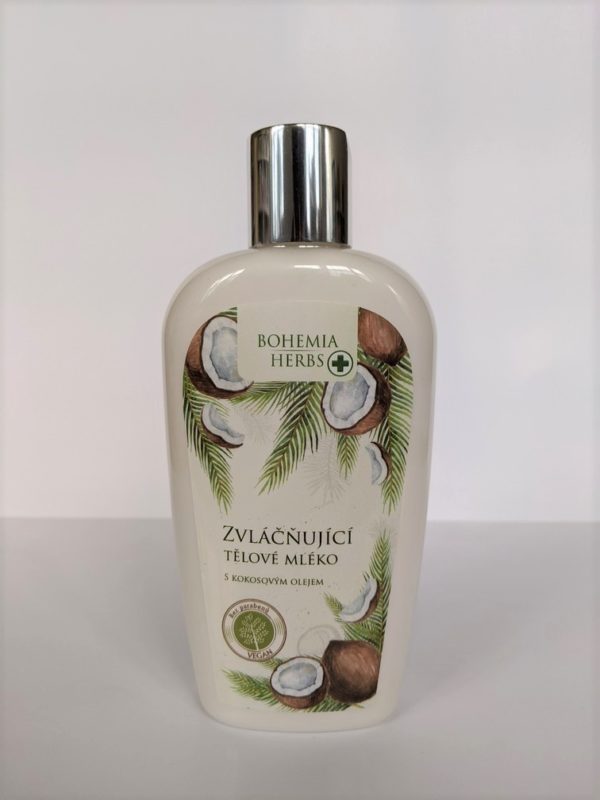 Bohemia Herbs tělové mléko Kokos, 250ml