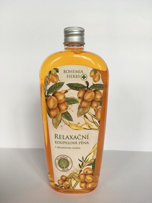 Bohemia Herbs koupelová pěna s Arganovým olejem, 500ml