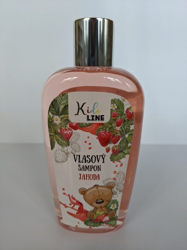 Bohemia Cosmetics dětský vlasový šampon Jahoda, 250 ml