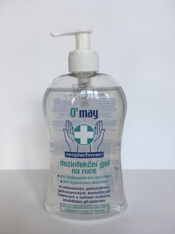 Chopa  Dezinfekční gel na ruce O´may, 500ml