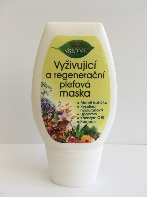 Bione Vyživující a regenerační pleťová maska, 40ml