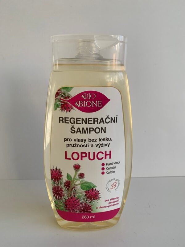 Bione Vlasový šampon lopuch, 260ml