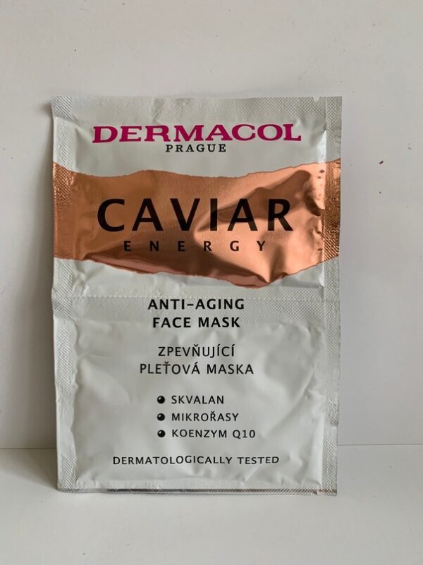 Dermacol Caviar Energy Zpevňující pleťová maska , 2x8ml