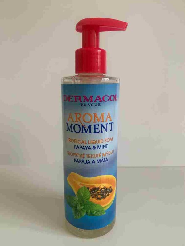 Dermacol Aroma Moment tropické tekuté mýdlo Papája a Máta, 250ml