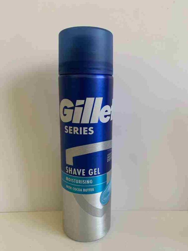 GILLETTE Series gel na holení s kakaovým máslem, 200ml
