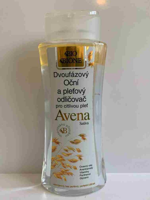 Bione AVENA Dvoufázový oční a pleťový odličovač, 255ml