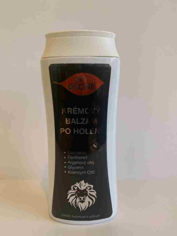 Bione Krémový balzám po holení BLACK, 200ml