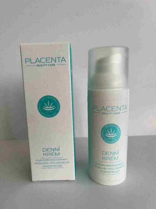 Detecha PLACENTA Denní krém s kyselinou hyaluronovou a Q10, 50ml