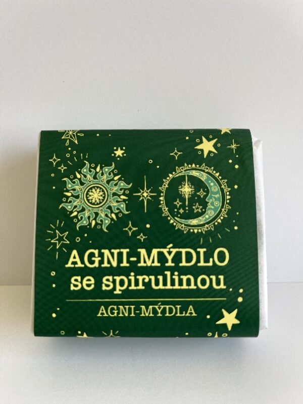 AGNI-MÝDLO se spirulinou, 130g