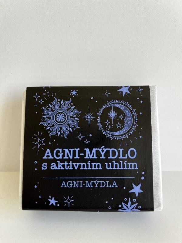 AGNI-MÝDLO s aktivním uhlím 130g